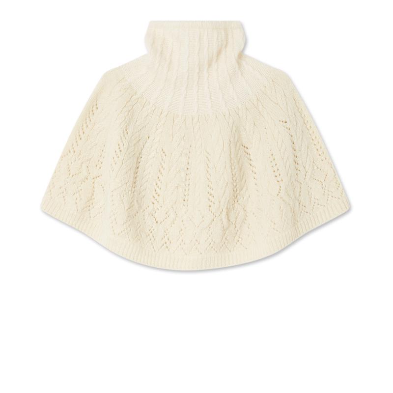 Tao - Knitted Cape - (Natural)