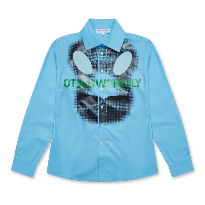 Walter Van Beirendonck - Mens Star Shirt Otherworldly - (Blue)