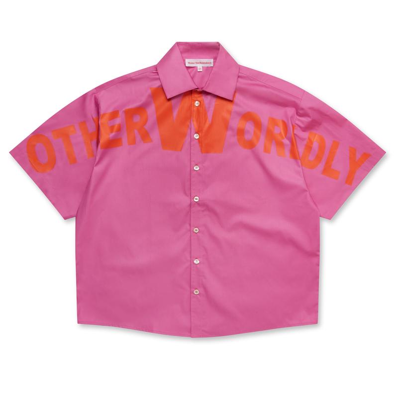 Walter Van Beirendonck - Mens Star Shirt Otherworldly - (Pink)