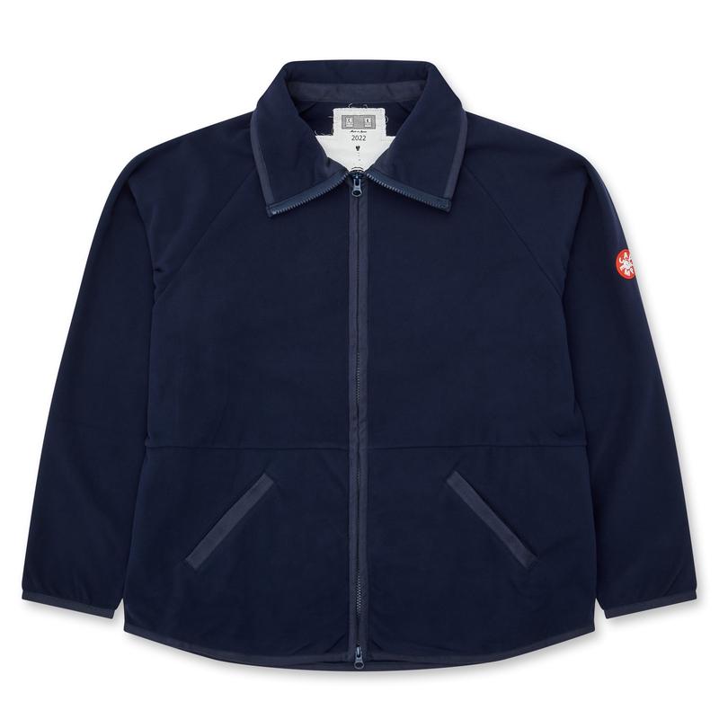 Cav Empt - Light Fleece Zip Up - (Navy)