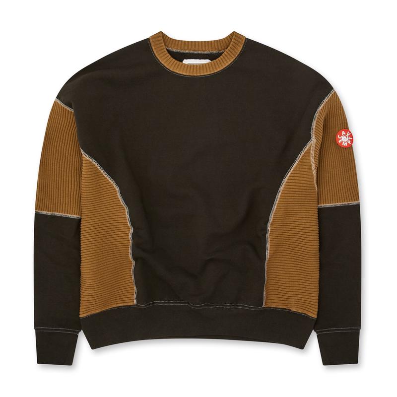 Cav Empt - Wide Rib Cut Crew Neck - (Black)