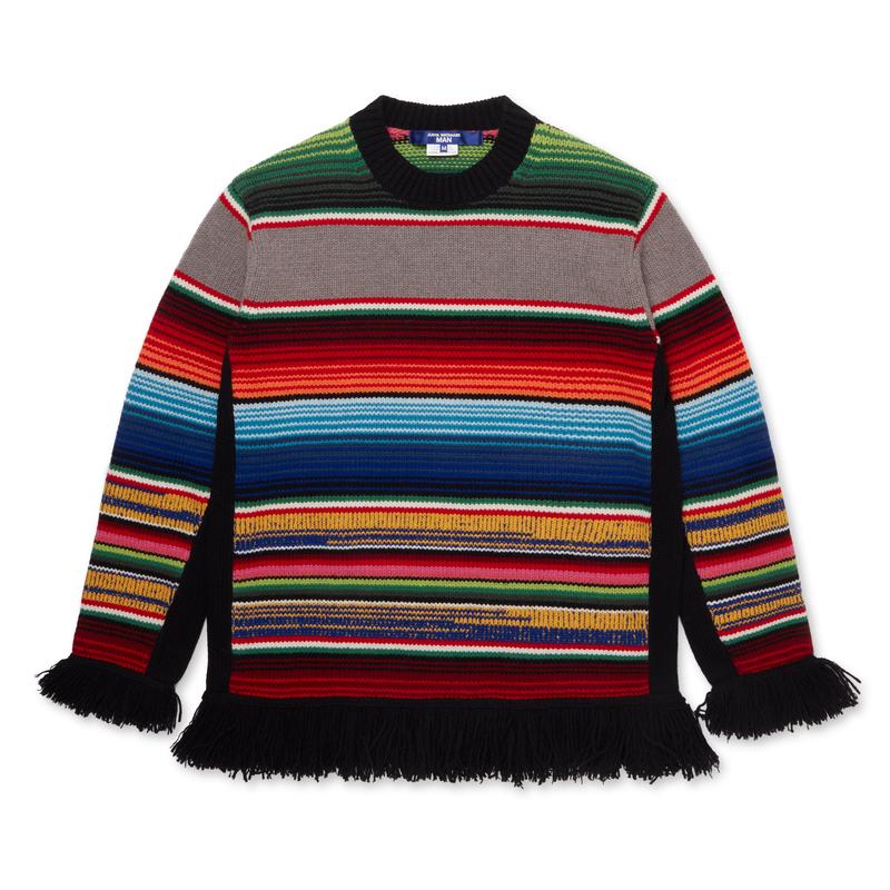 Junya Watanabe MAN - Serape Lambswool Sweatshirt - (Multi)