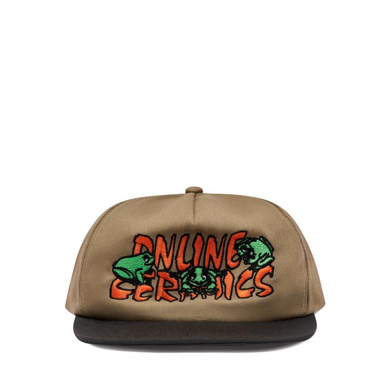 Online Ceramics - Frog Friends Hat - (Tan)