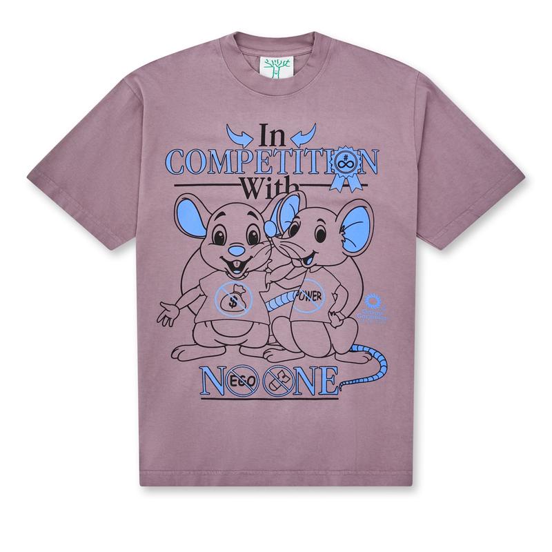 Online Ceramics - In Competition With No One T-Shirt - (Purple)