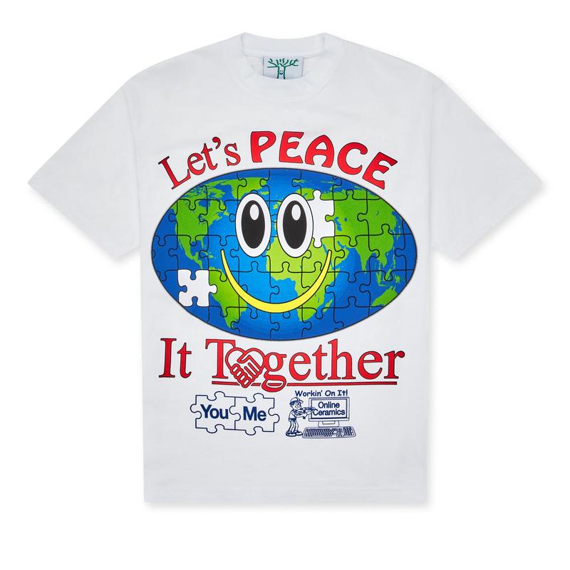 Online Ceramics - Workin On It T-Shirt - (White)