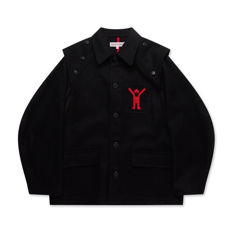 Walter Van Beirendonck - Mens Orbit Work Jacket - (Black)