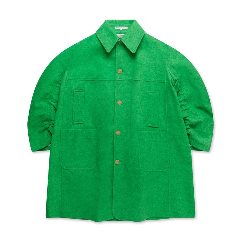 Walter Van Beirendonck - Mens Superb Bird Of Paradise Coat - (Green)