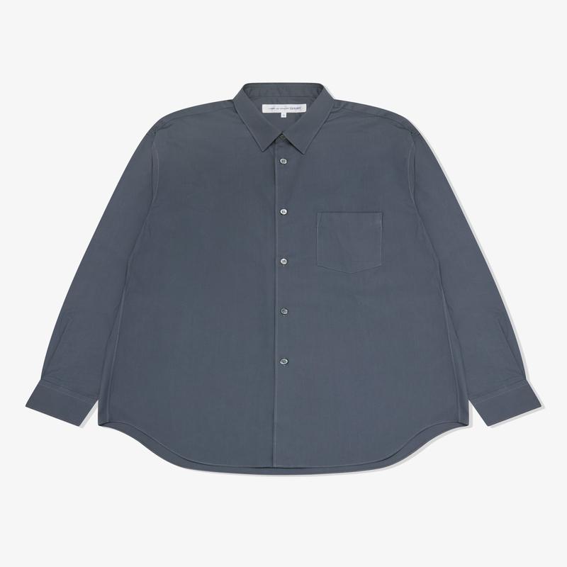 CDG Shirt Forever - Classic Fit Cotton Shirt - (Grey)