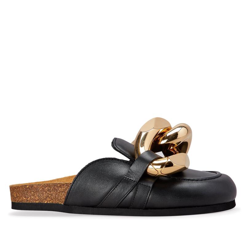 J.W. Anderson - Womens Chain Loafer - (Black)