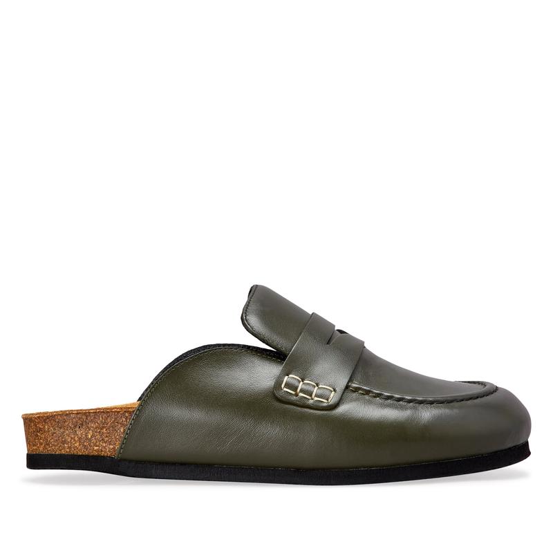 J.W. Anderson - Womens Plain Loafer - (Olive)