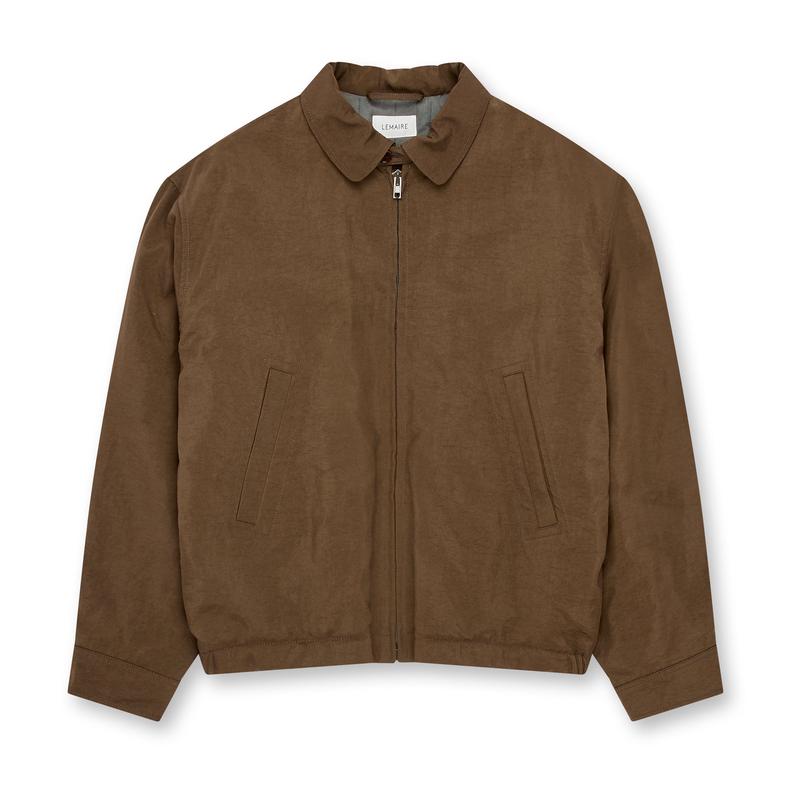 Lemaire - Mens Bomber Jacket - (Kobicha Brown)