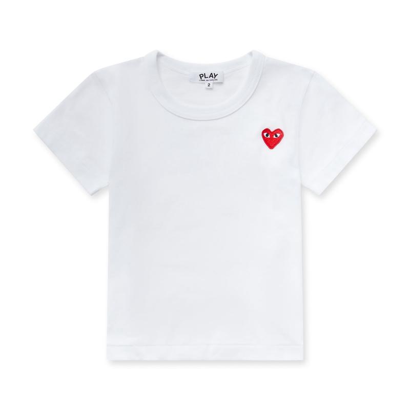 Play - Red Kids T-Shirt - (White)