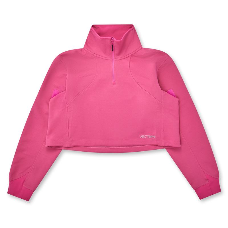 Arcteryx System_A - Womens Lera Half Zip Sweatshirt - (Ultra Violet)