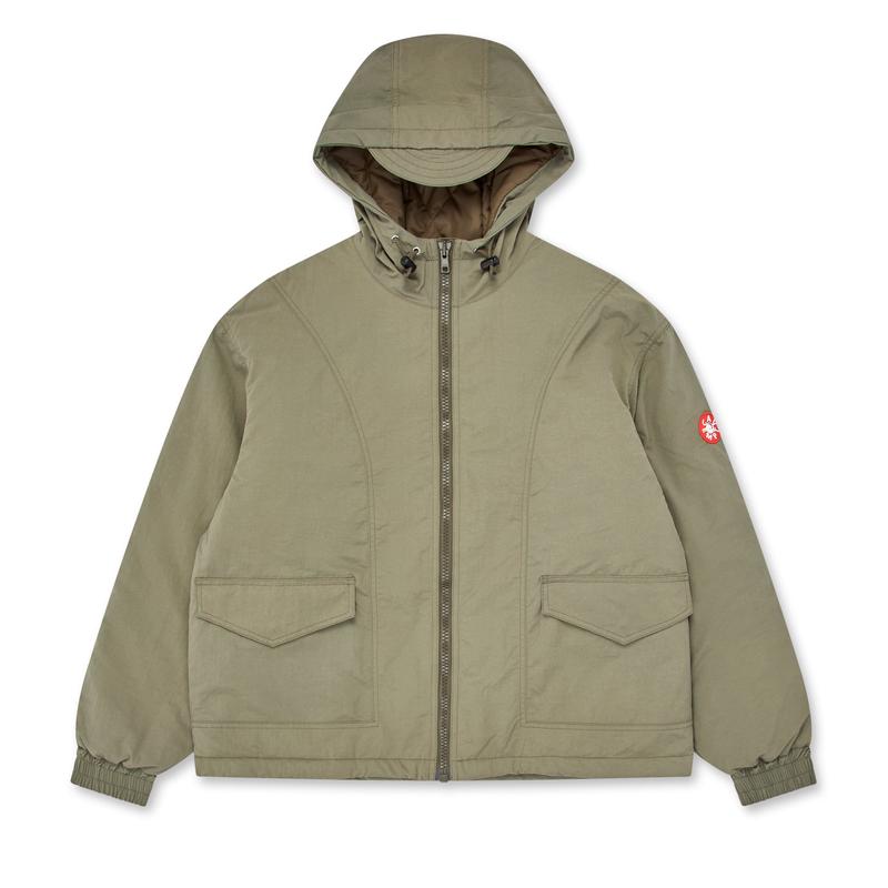 Cav Empt - Nylon Hood Zip Jacket - (Khaki)