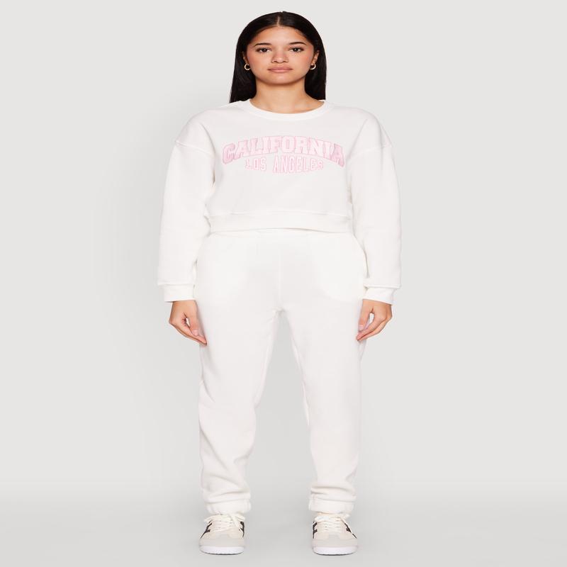 Fold Over Waistband Joggers