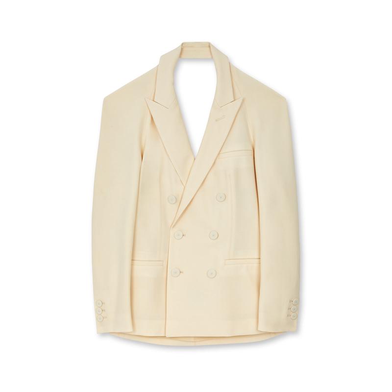 Jean Paul Gaultier - Lotta Volkova Scoop Back Jacket - (Ecru)