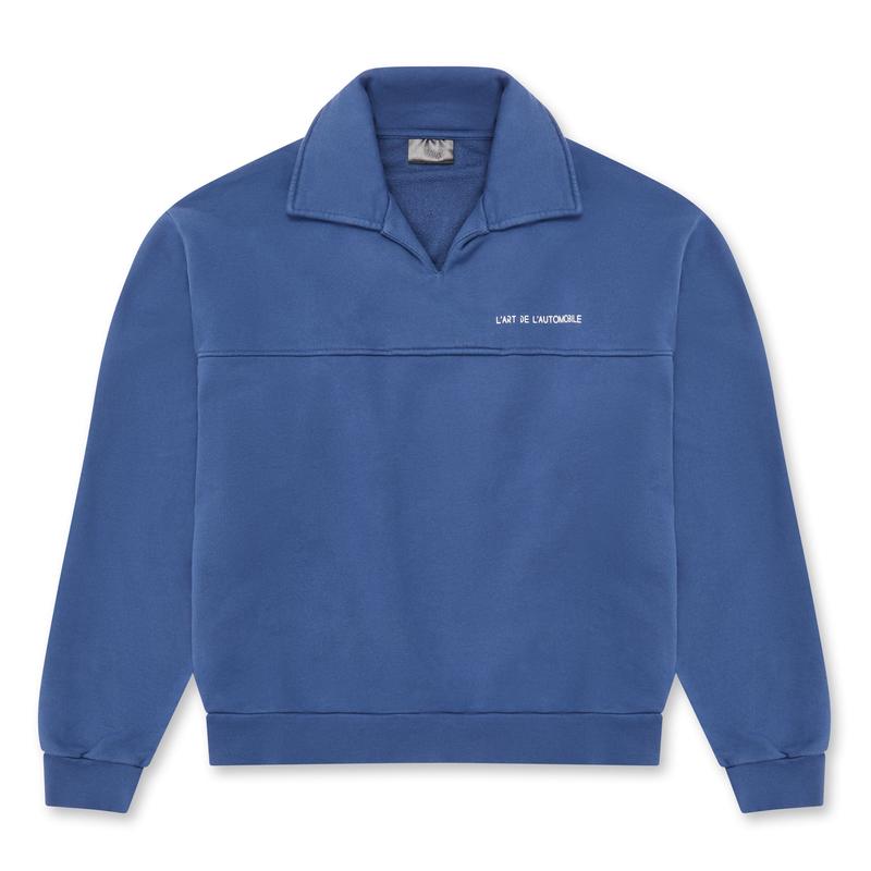 Kar LArt De LAutomobile - Garage Polo Sweatshirt - (Blue)