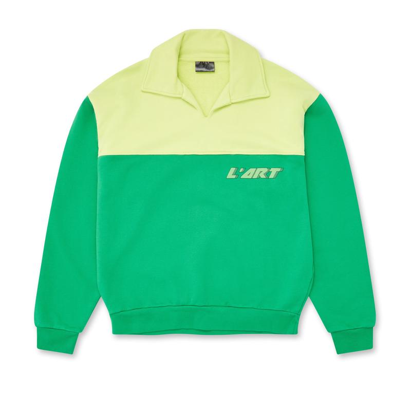 Kar LArt De LAutomobile - Turtle Polo Crewneck - (Green)
