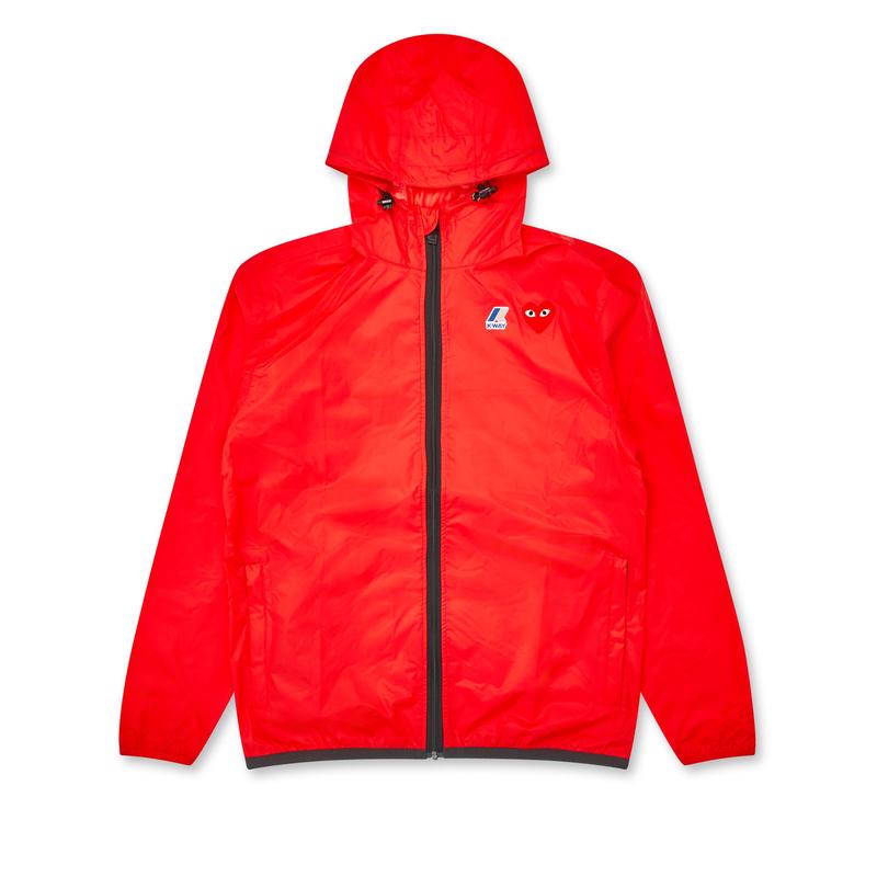 Play - K-Way Zip Jacket - (Red)