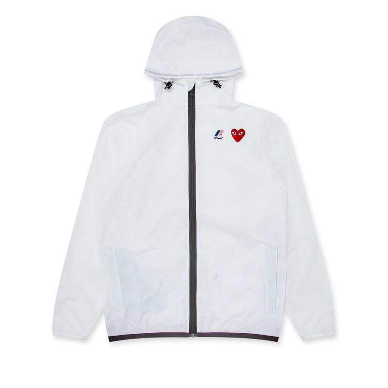 Play - K-Way Zip Jacket - (White)