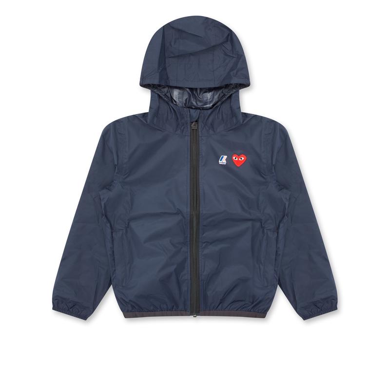 Play - Kids K-Way Zip Jacket - (Navy)
