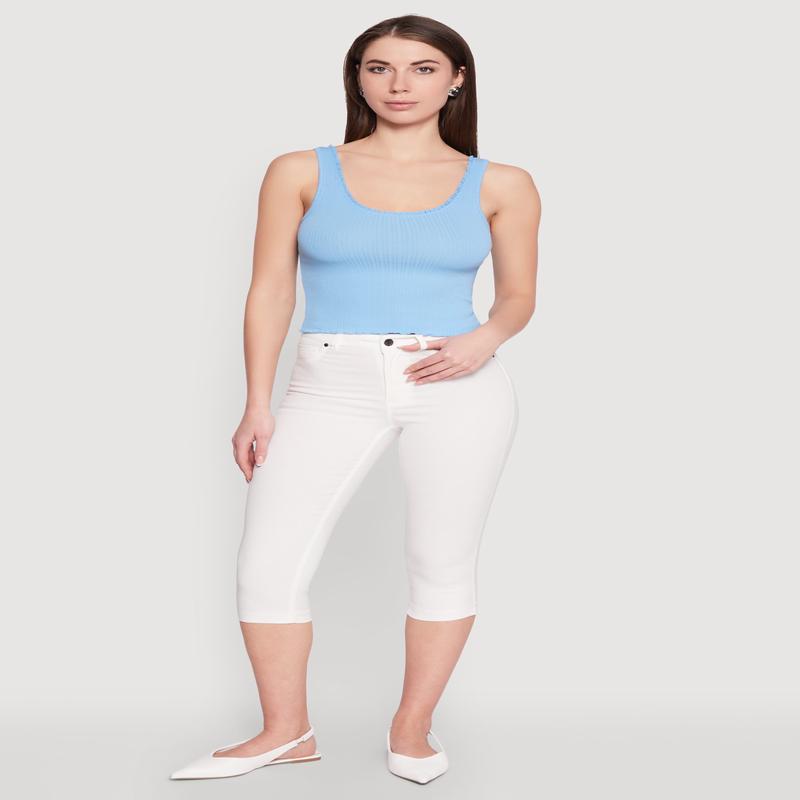 Skinny Hyperstretch Capri Pants