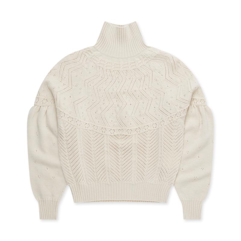 Tao - Turtleneck Sweater - (Natural)