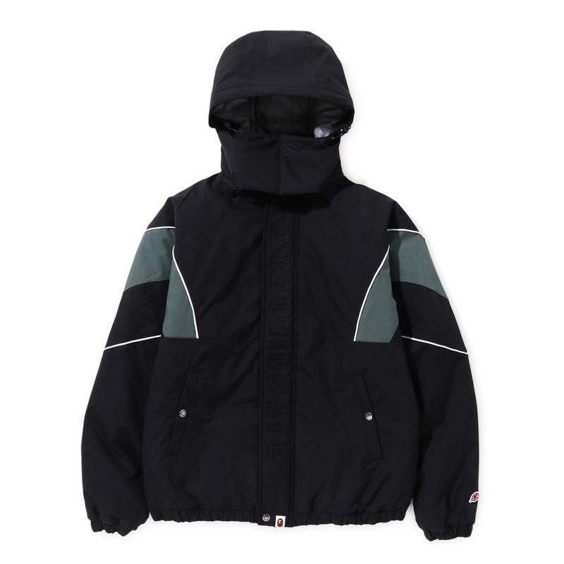 A BATHING APE - Bape Football Jacket - (Black)