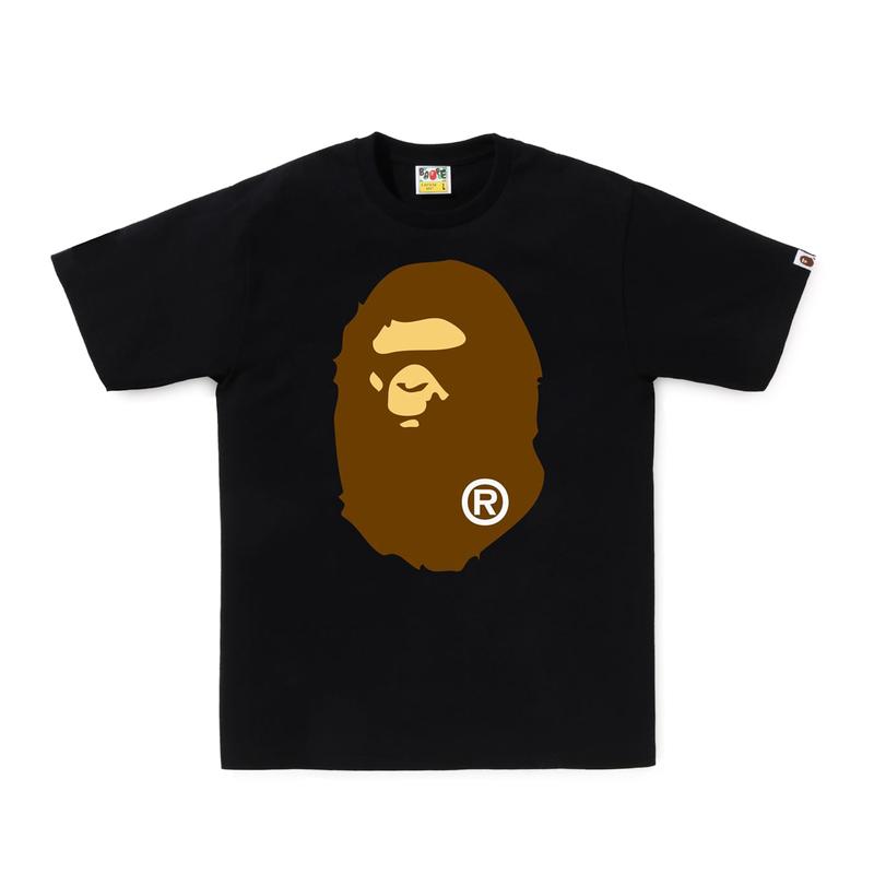A BATHING APE - Big Ape Head Tee - (Black)