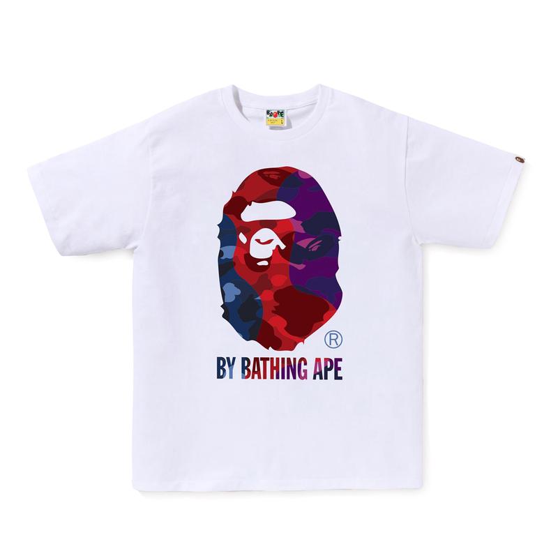 A BATHING APE - Colour Camo Crazy By Bathing Ape - (White)