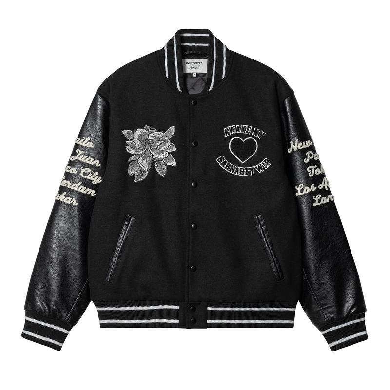 Awake NY - Carhartt WIP Teddy Jacket - (Black)