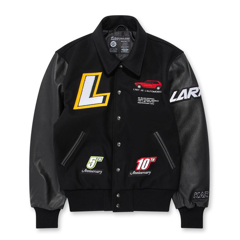 Kar LArt De LAutomobile - Varsity Jacket - (Black)