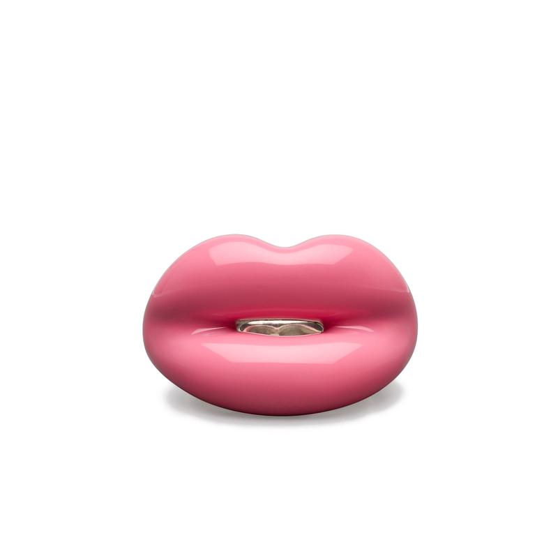 Solange - Hotlips Ring in Bubblegum Pink