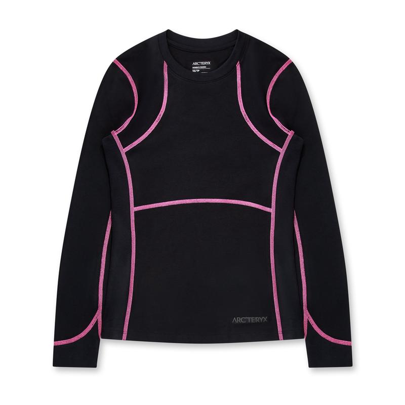 Arcteryx System_A - Womens Alesa Long Sleeve T-Shirt - (Black)