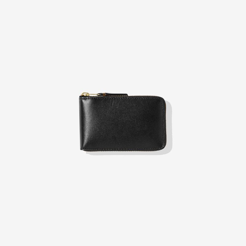 CDG Wallet - Inside Polka Dot Full Zip Around Wallet - (Polka Dot SA7100CP)