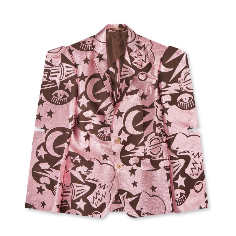 Walter Van Beirendonck - Mens Icarus Blazer - (Pink)