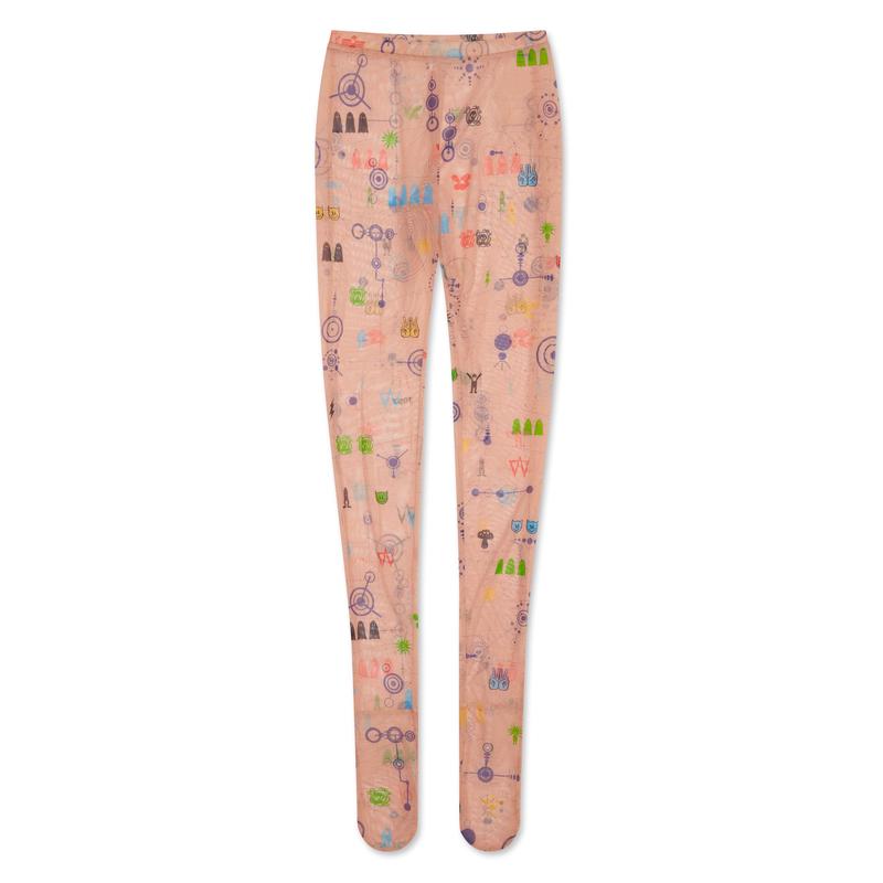 Walter Van Beirendonck - Mens Wirwar Legging - (Beige)