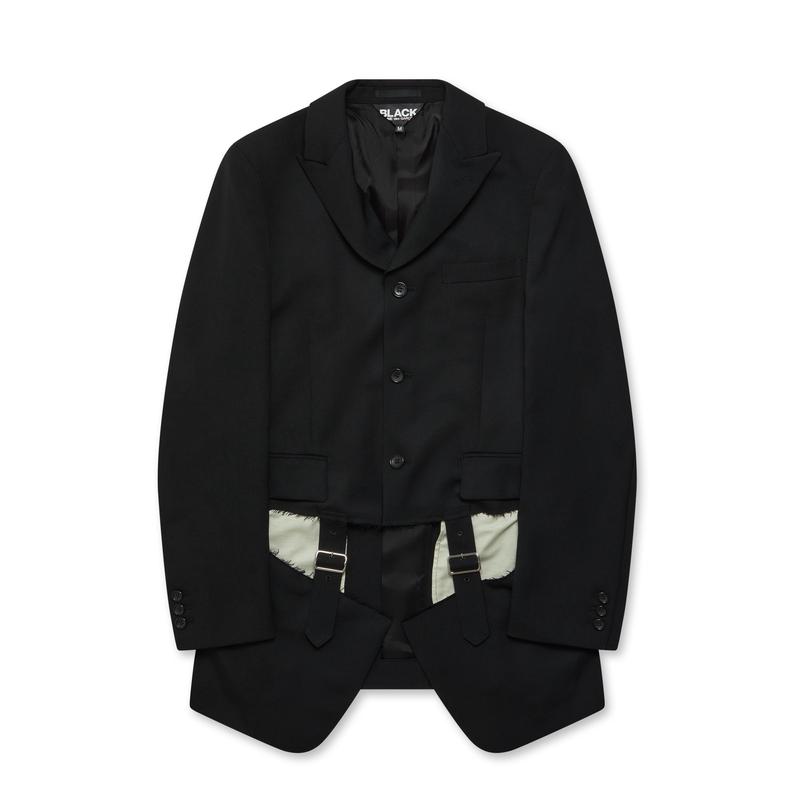 BLACK Comme des Garons - Buckle Detail Jacket - (Black)