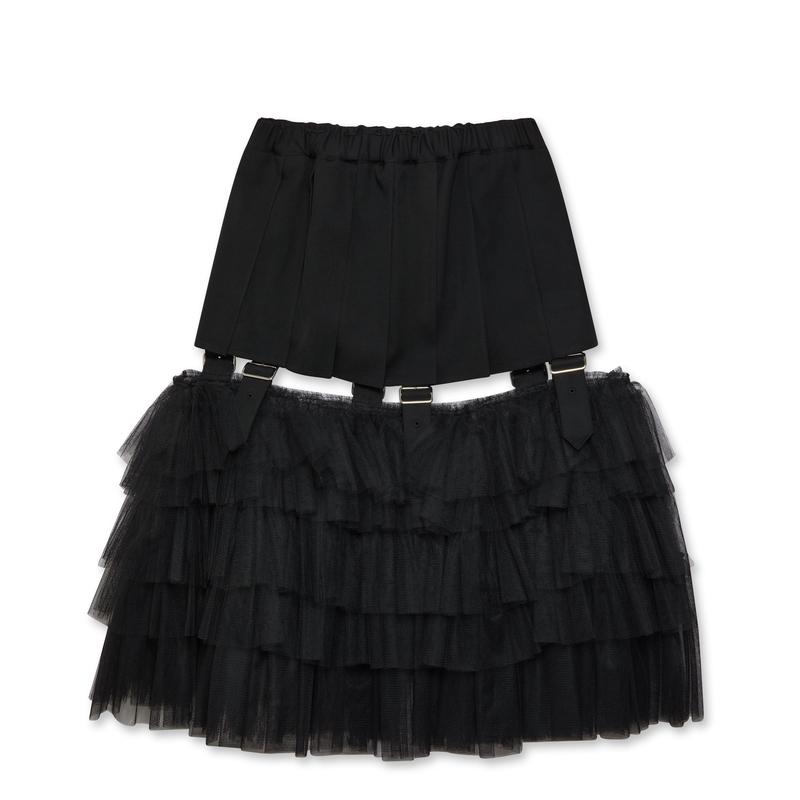 BLACK Comme des Garons - Buckle Skirt - (Black)