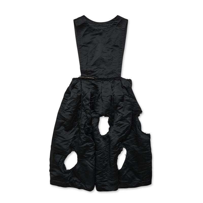 BLACK Comme des Garons - Cut Out Pinafore - (Black)