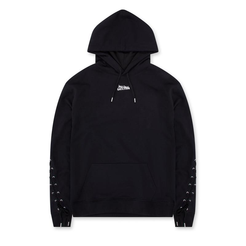 Jean Paul Gaultier - Oversize Laced Hoodie - (Black)