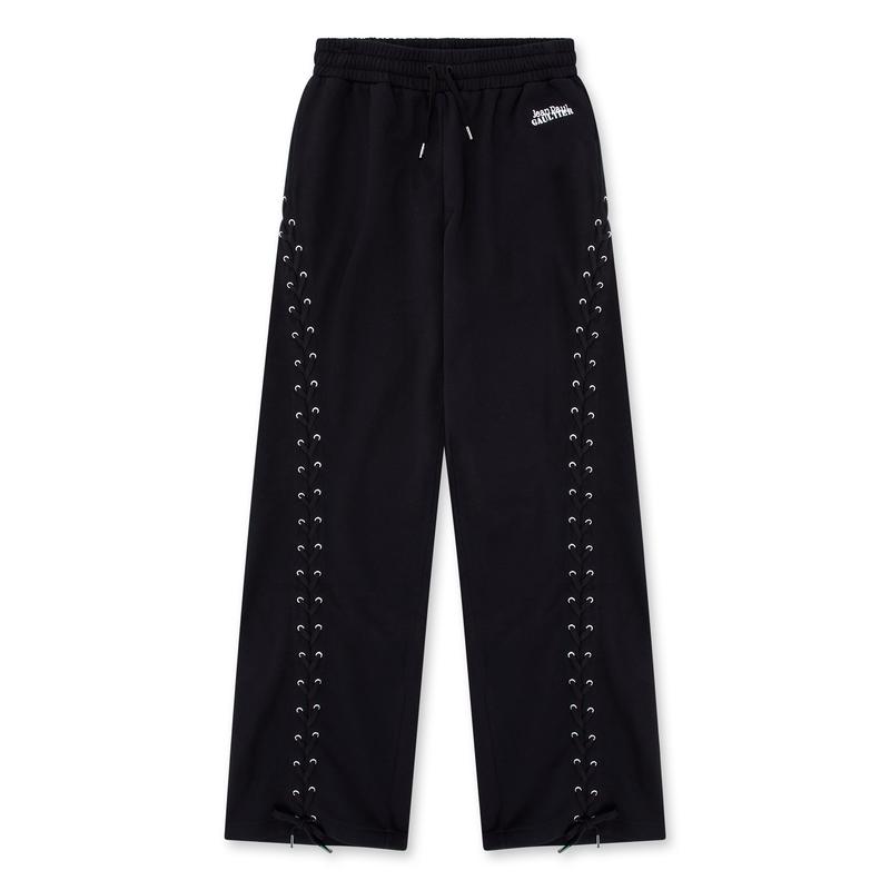 Jean Paul Gaultier - Oversize Laced Jogging Trouser - (Black)