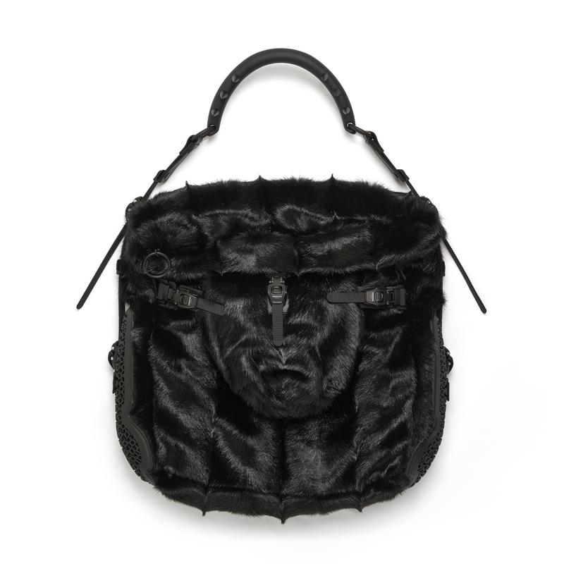 Junya Watanabe - INNERRAUM Faux Fur Tote Bag - (Black)