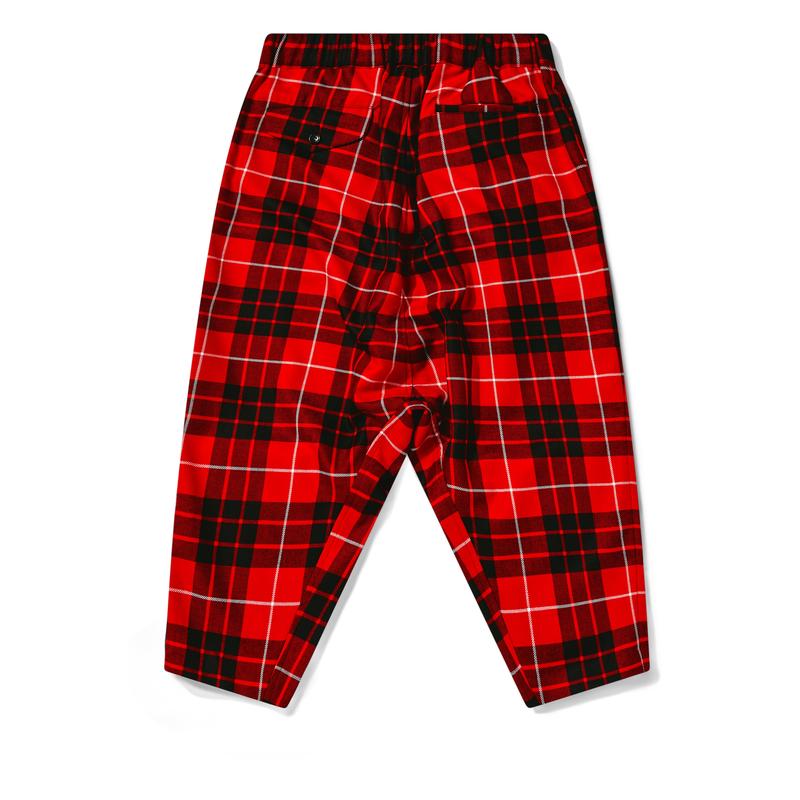 BLACK Comme des Garons - Lochcarron Tartan Wool Pants - (Red/Black)