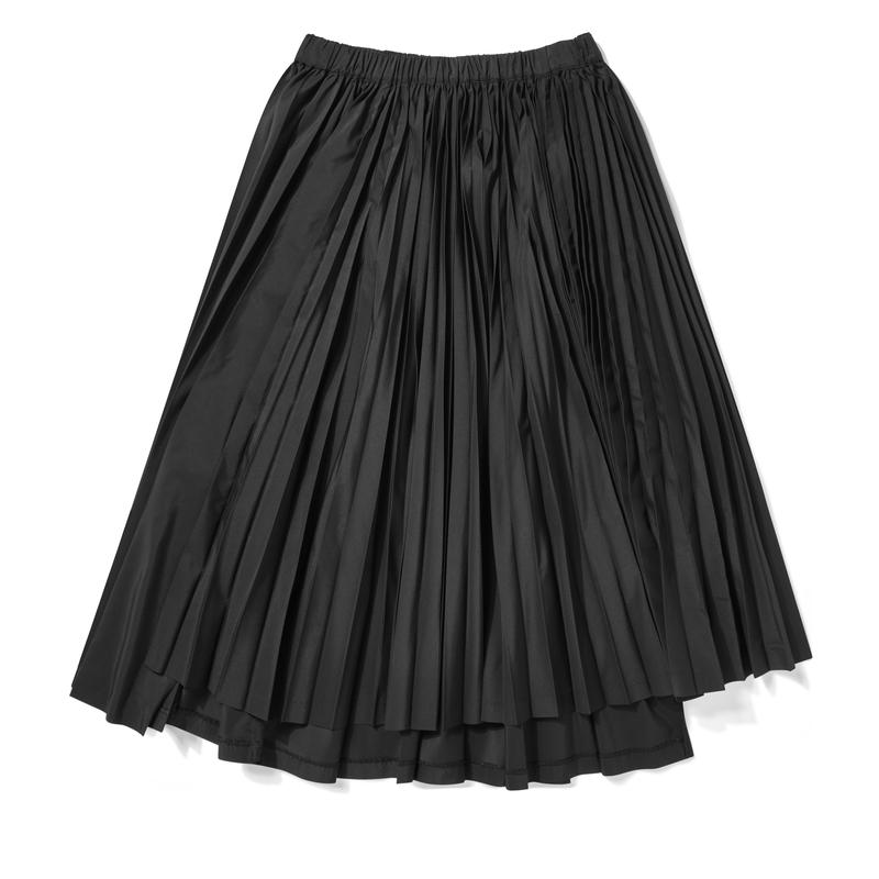 BLACK Comme des Garons - Accordion Skirt - (Black)
