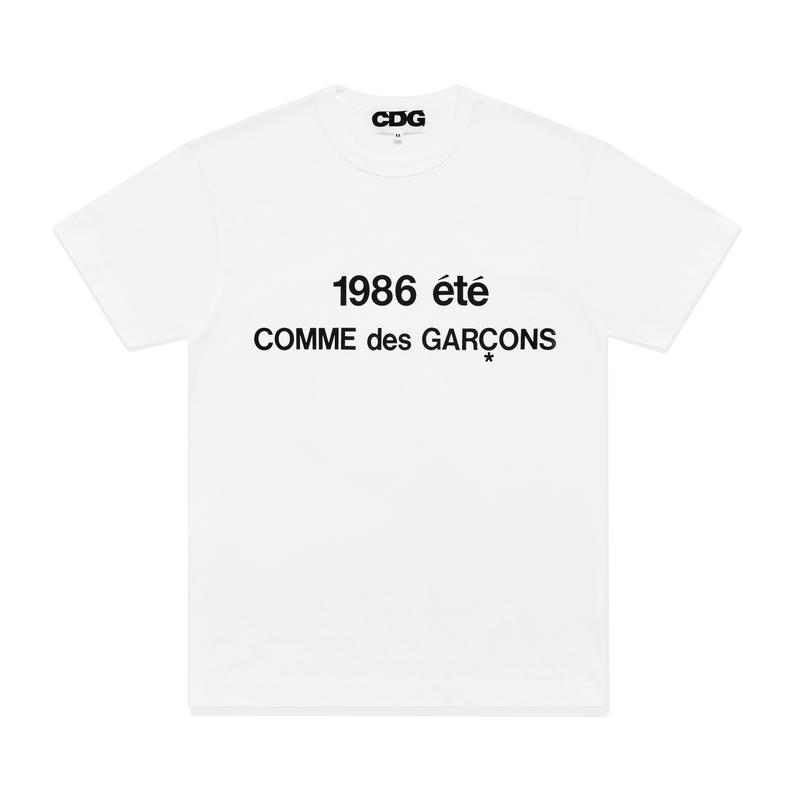 CDG - 1986 Comme des Garons T-Shirt - (White)