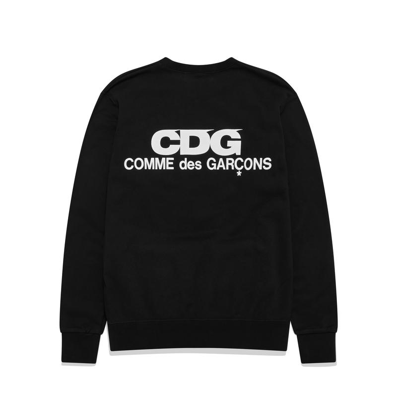 CDG - Logo Crew Neck Sweatshirt - (Black)