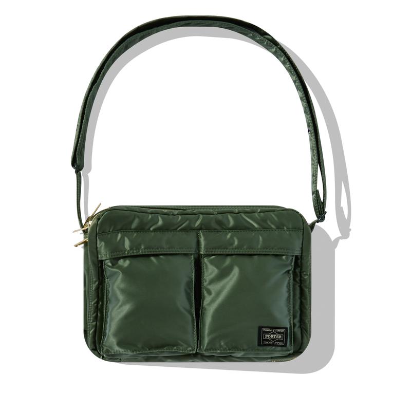 Porter-Yoshida & Co. - Tanker Shoulder Bag (L) - (Sage Green)