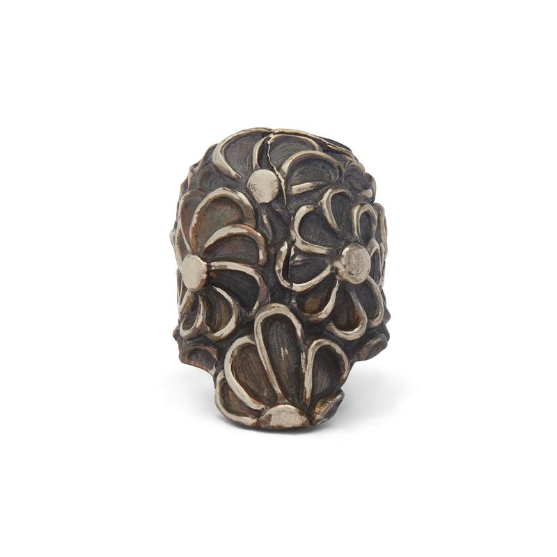 13 Lucky Monkey - Mens Shasta Grande Ring - (Silver)