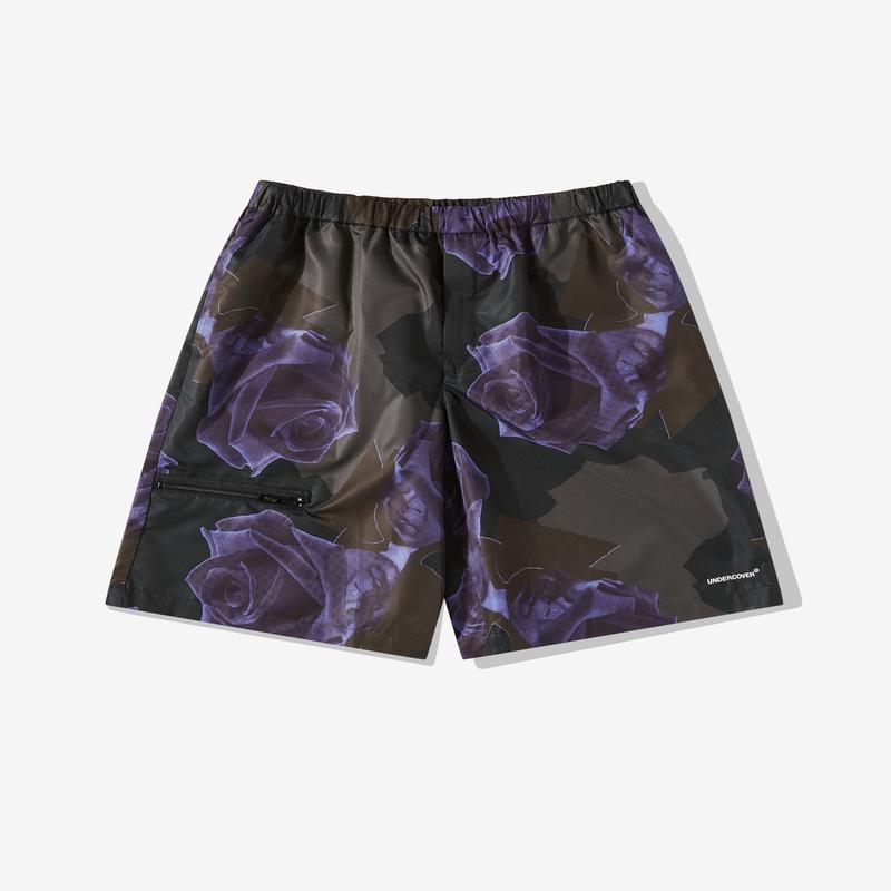 Undercover - Mens Rose Shorts - (Black/Purple)